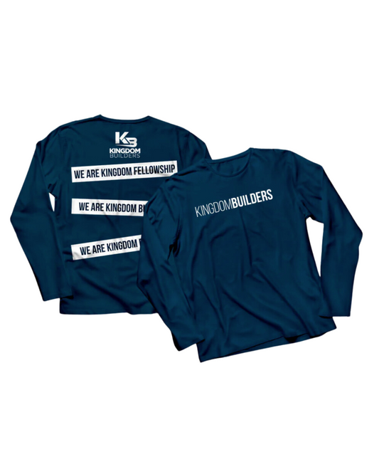 Kingdom Builders Long Sleeve Shirt Blue